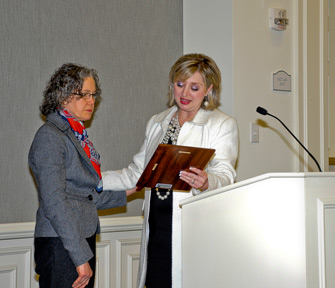 Nancy Glenn Award presentation 2013