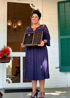 Natisha Rivera-Patrick, Nancy Glenn Award Recipient 2020-21