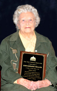 Nancy Glenn Award Recipient 2011-12 Miss Margaret Phillips